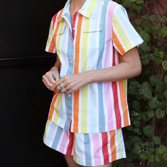 LAKE Other - Atlantic Pacific x LAKE Sadie Shorts Set size small